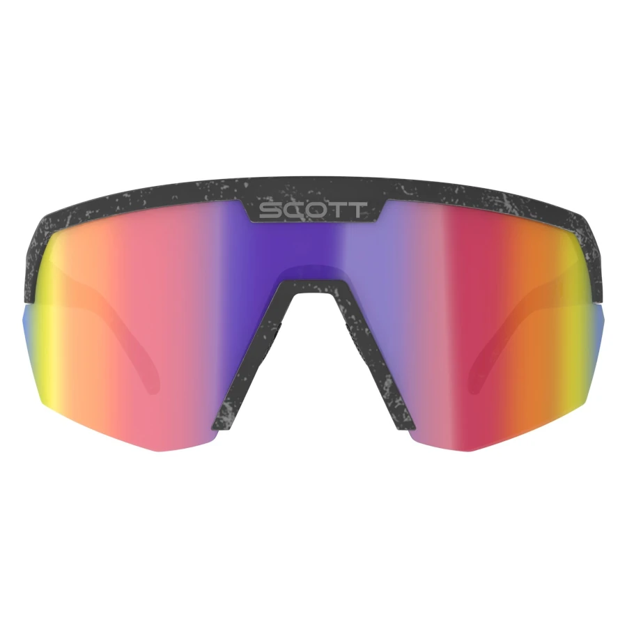 OCULOS DE SOL SCOTT SPORT SHIELD - MARBLE BLACK/TEAL CHR